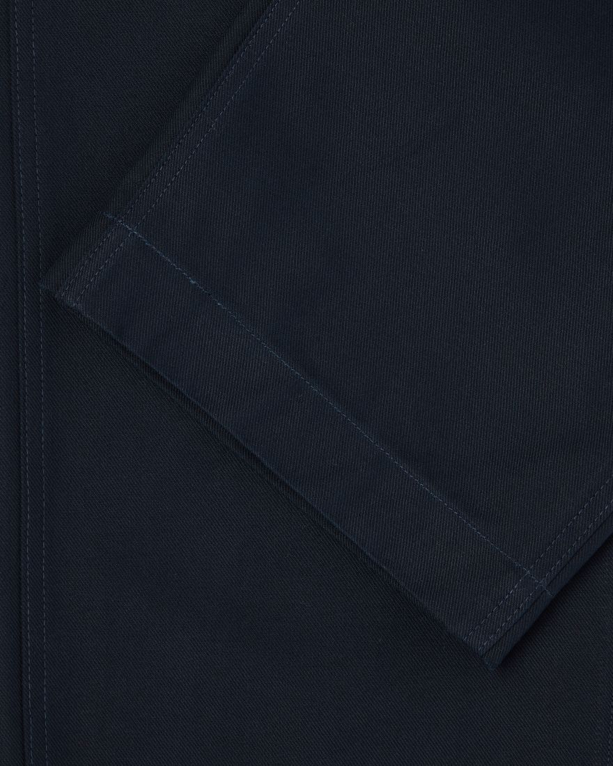 Wide Trousers - Navy Unwashed