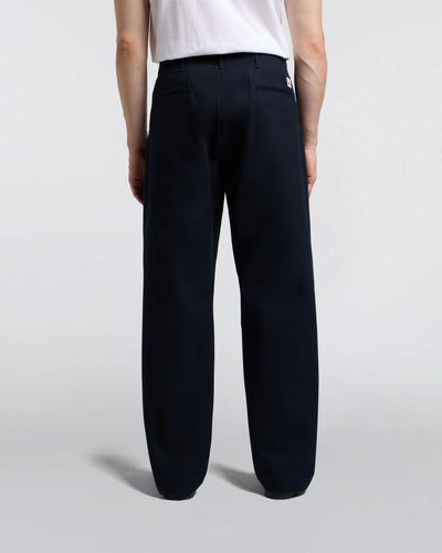 Wide Trousers - Navy Unwashed