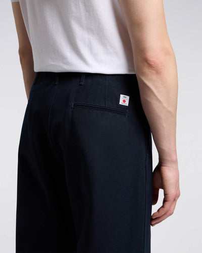 Wide Trousers - Navy Unwashed