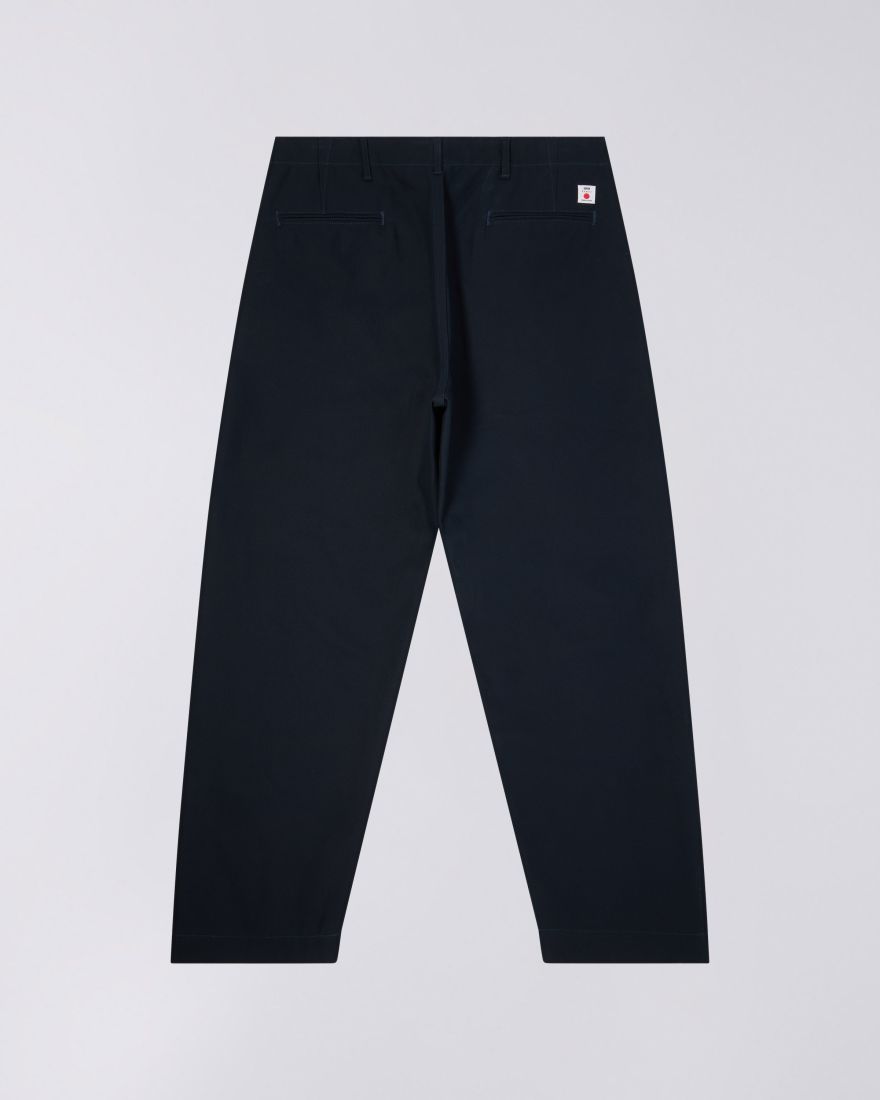 Wide Trousers - Navy Unwashed