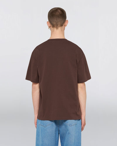 Oversize Basic T-Shirt - Coffee Bean