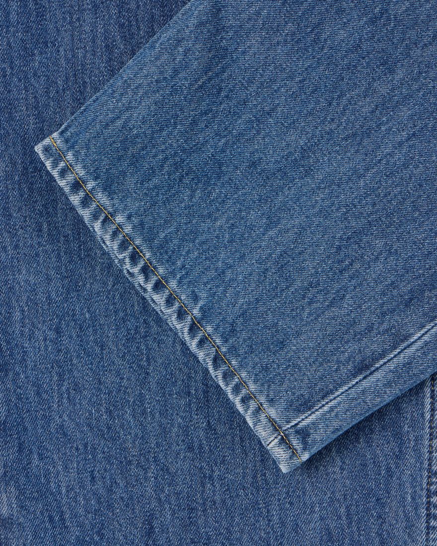 Bamba Pant Blue Mid Stone Wash