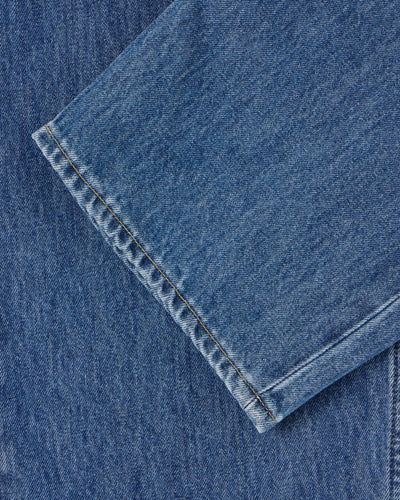 Bamba Pant Blue Mid Stone Wash
