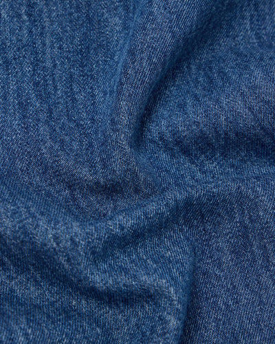 Bamba Pant Blue Mid Stone Wash