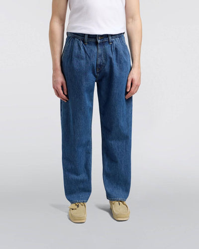 Bamba Pant Blue Mid Stone Wash