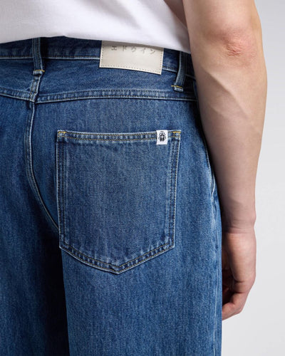 Bamba Pant Blue Mid Stone Wash