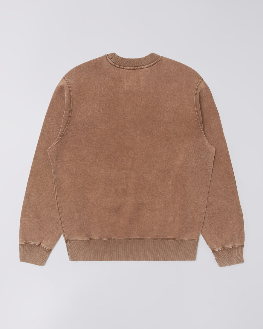Axiom Crew Sweat - Brown marble fade out