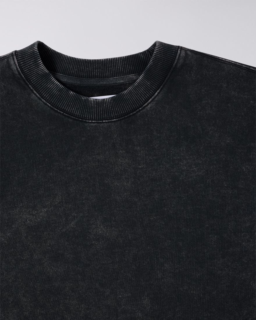 Axiom Crew Sweat Grey Marble Fade Out