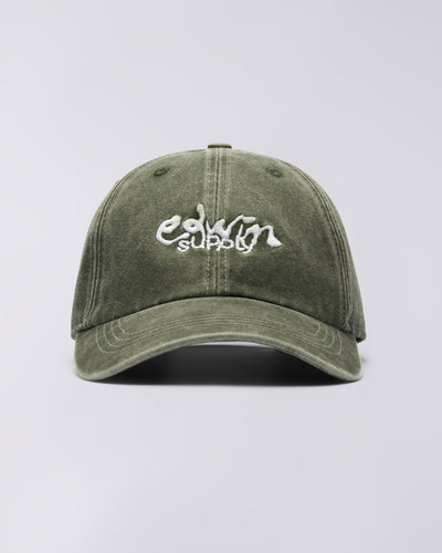 Soft Washed 6 Panel Cap - Mediterranea stone washed