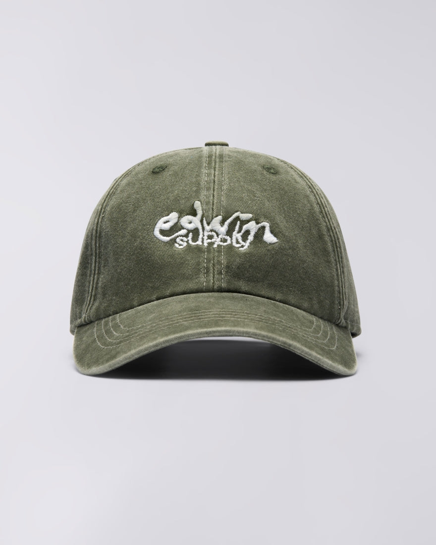 Soft Washed 6 Panel Cap - Mediterranea stone washed