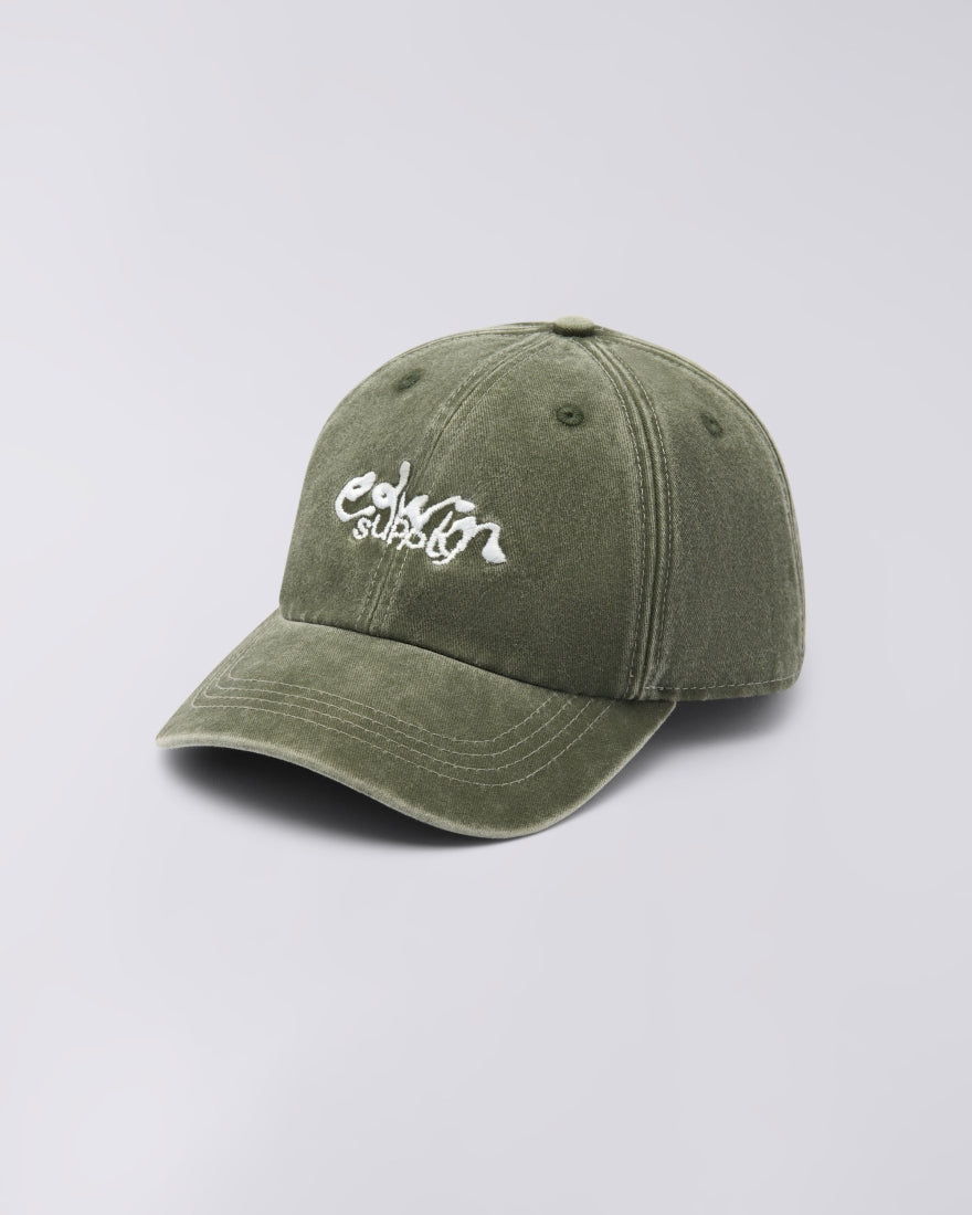 Soft Washed 6 Panel Cap - Mediterranea stone washed