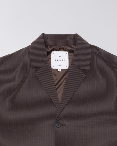 Edison Blazer - Coffee Bean / Black
