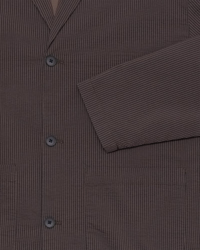 Edison Blazer - Coffee Bean / Black