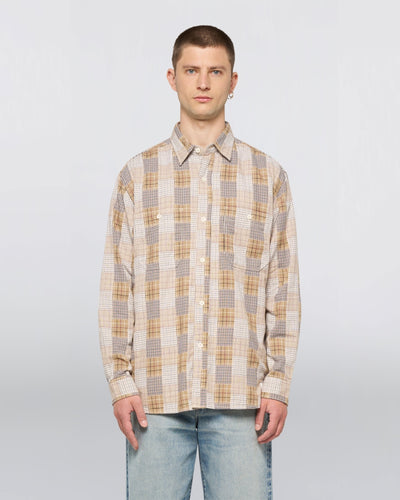 Work Shirt - Beige / Brown