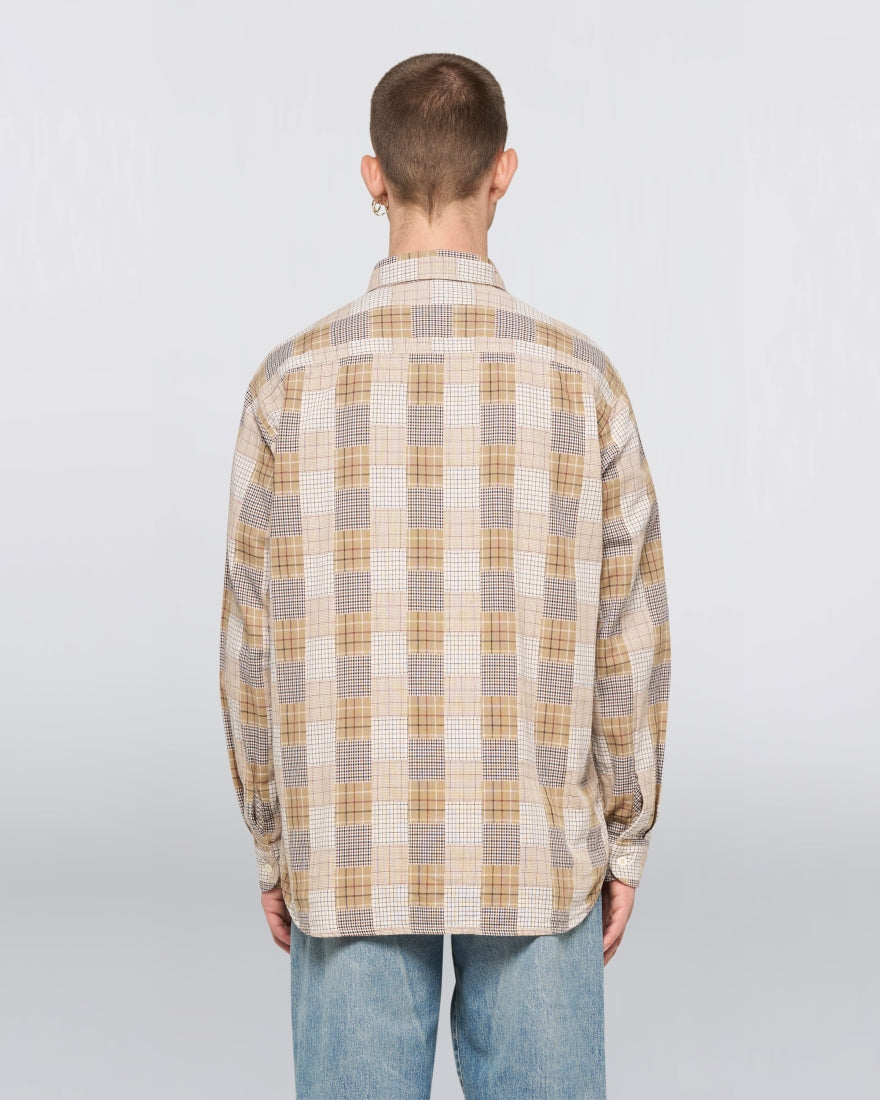 Work Shirt - Beige / Brown