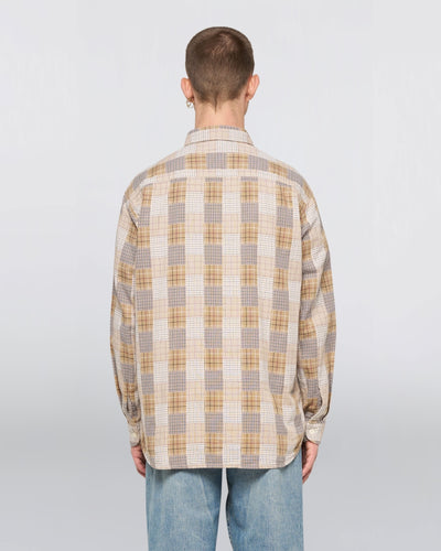Work Shirt - Beige / Brown