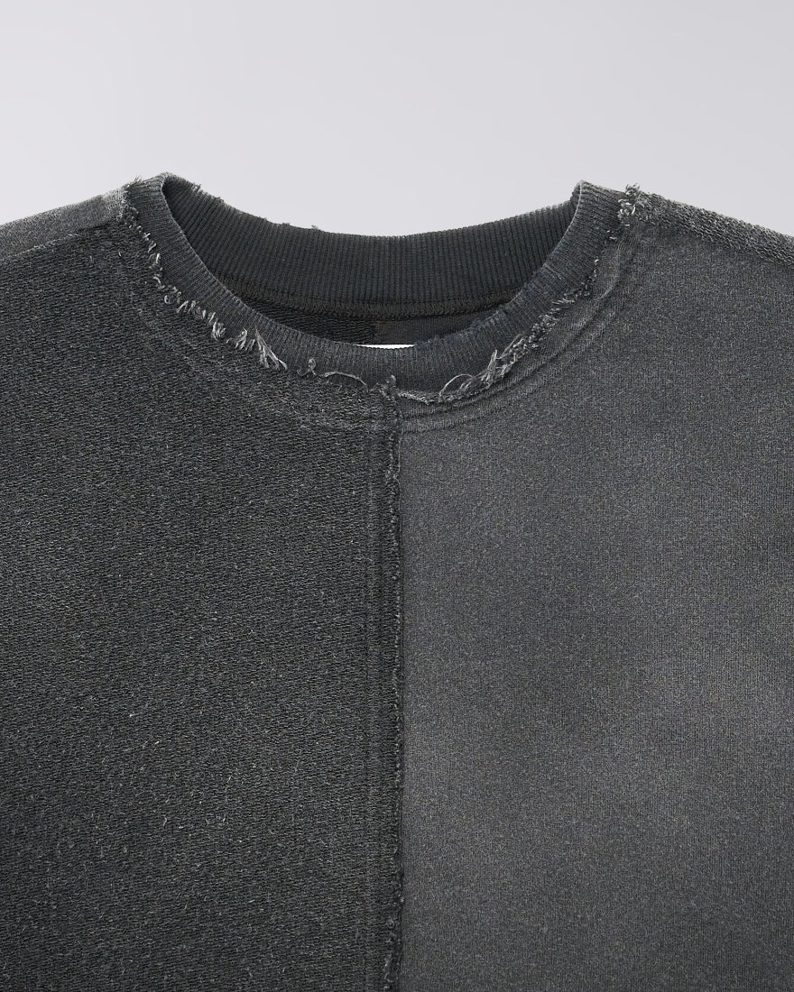 Bluff Sweat - Black distressed wash