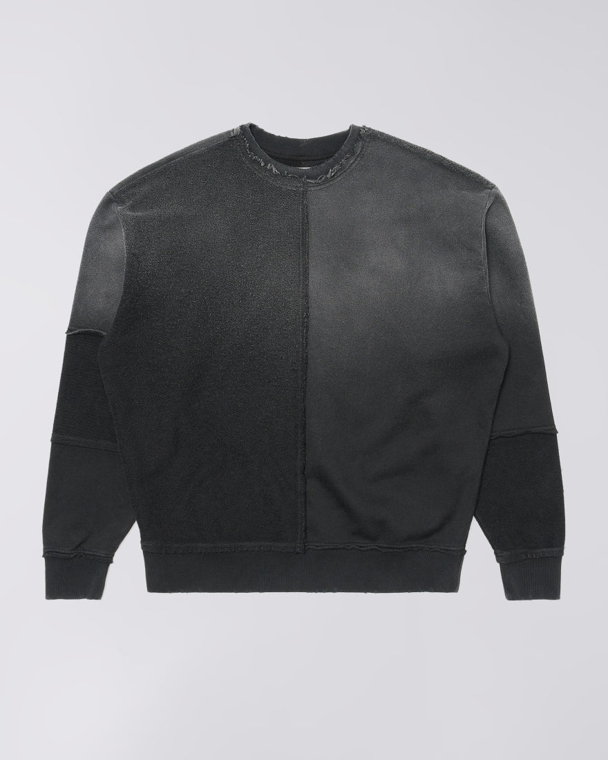 Bluff Sweat - Black distressed wash