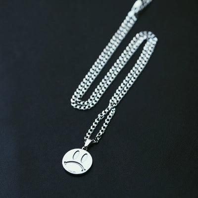 Double Smiley Pendant