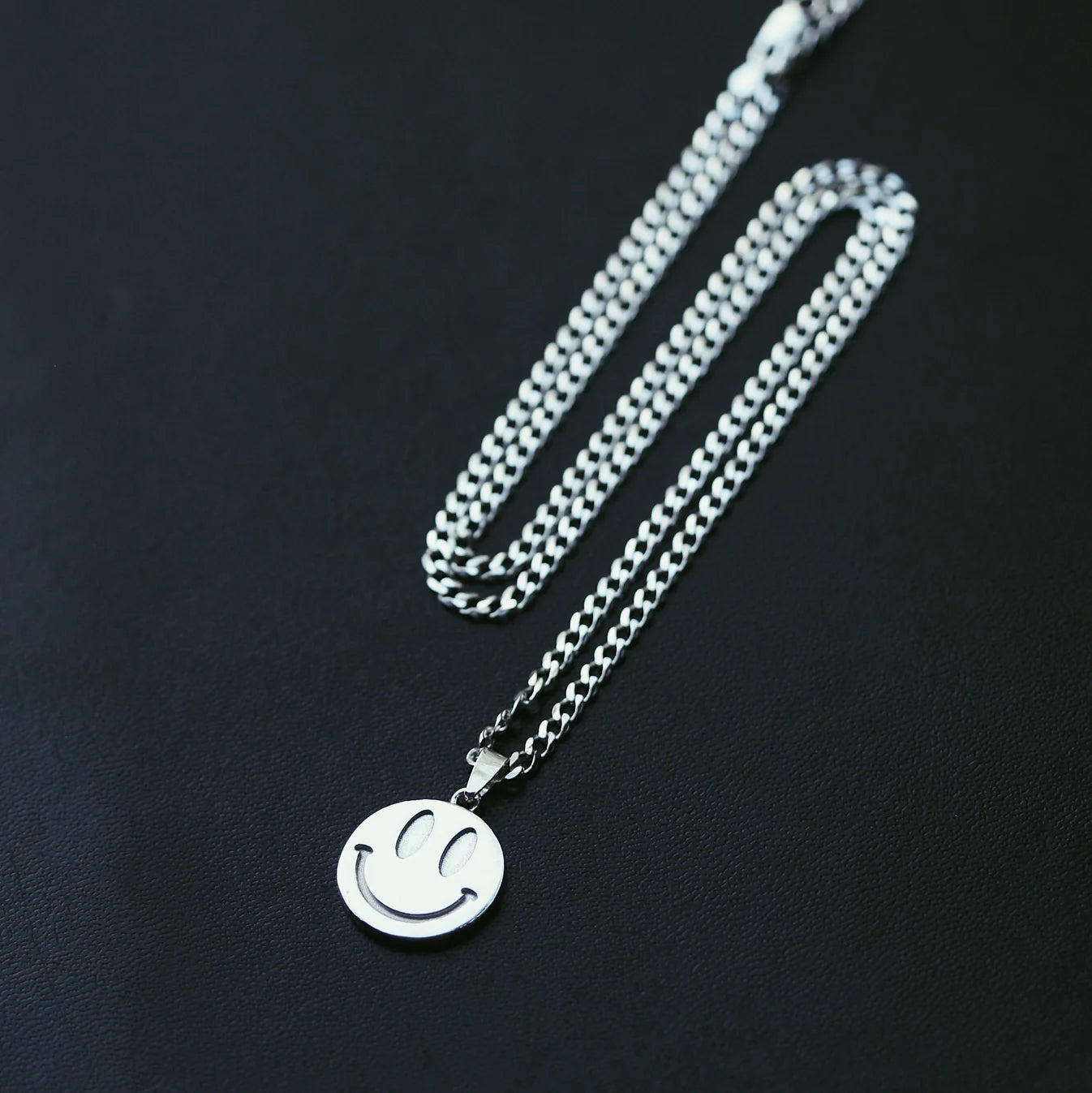 Double Smiley Pendant