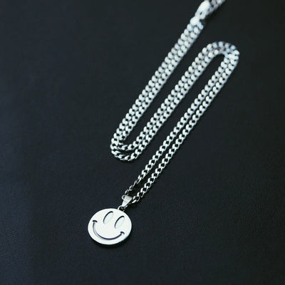 Double Smiley Pendant