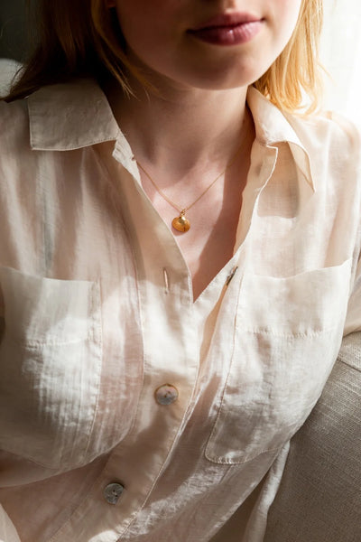 Seashell Necklace - Gold