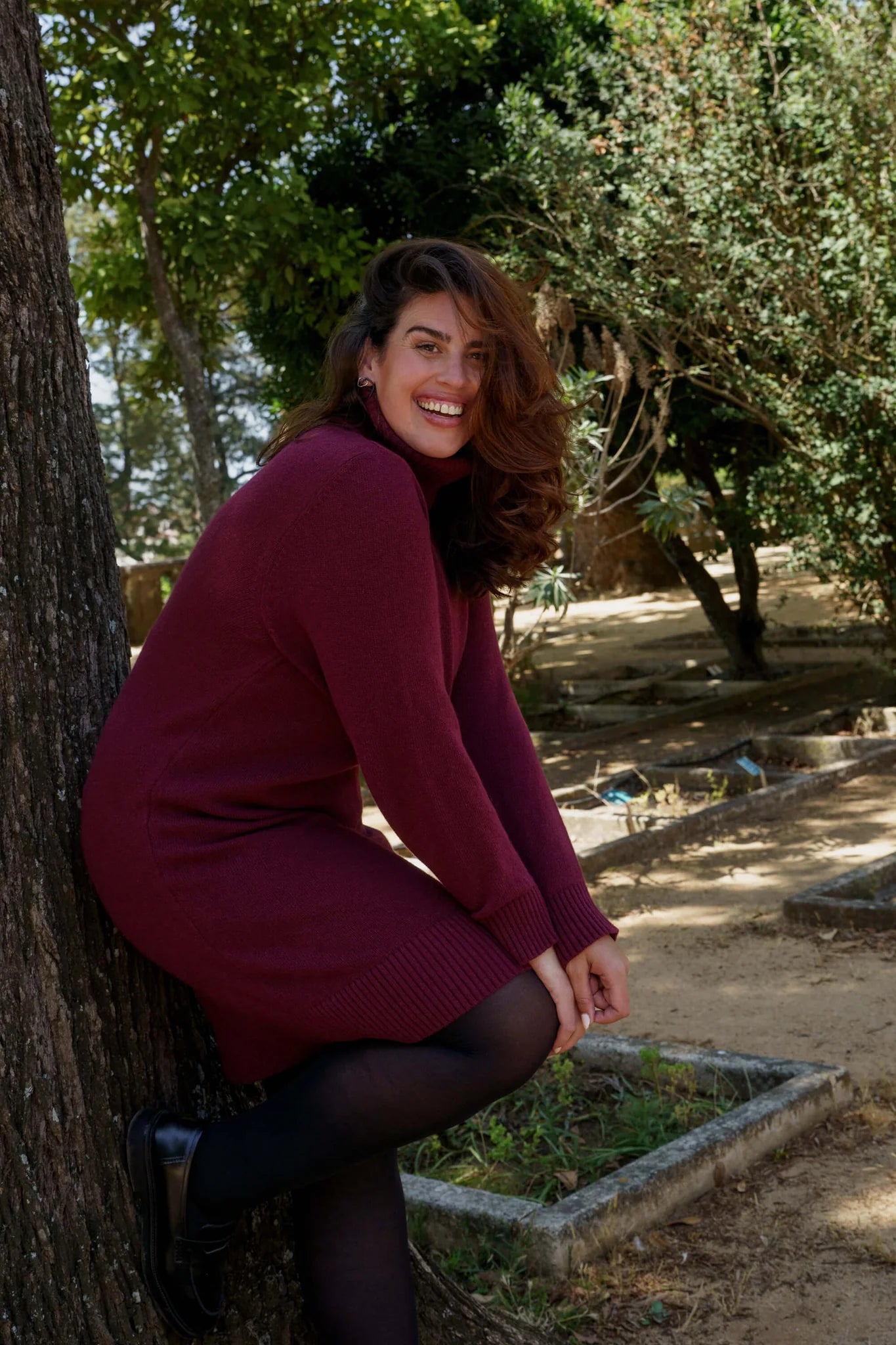 Isla Dress - Merlot