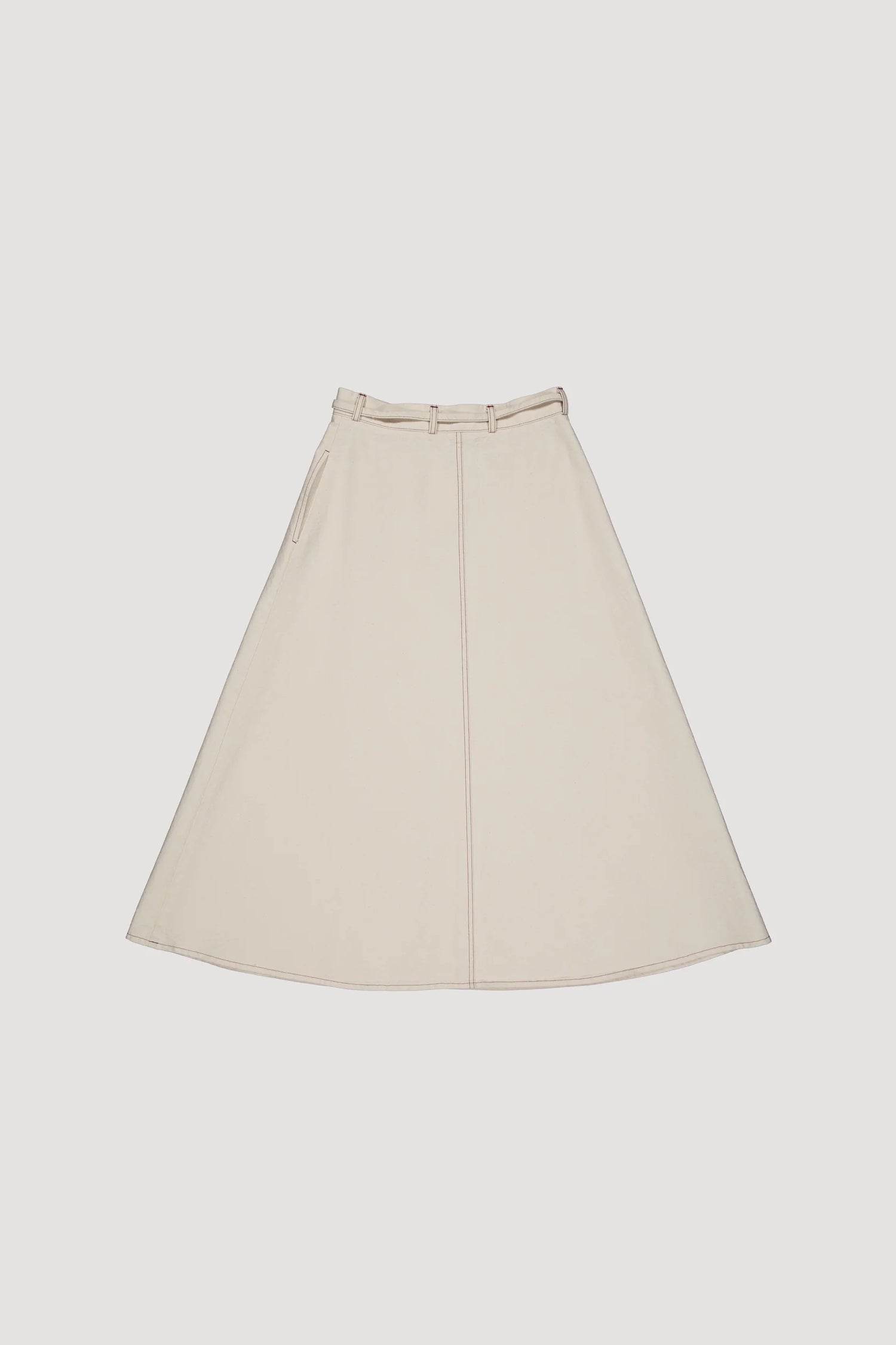 Recycled Cotton Canvas Skirt