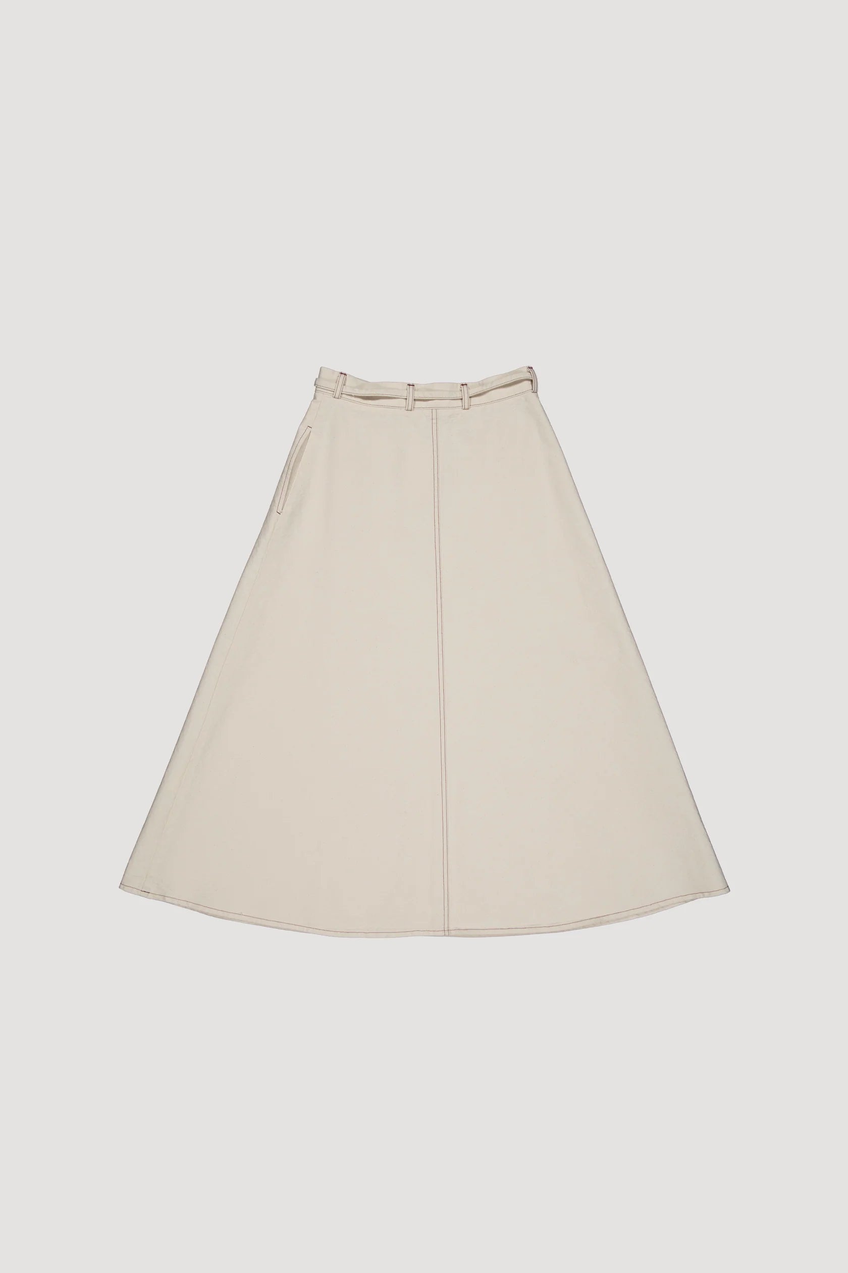 Recycled Cotton Canvas Skirt