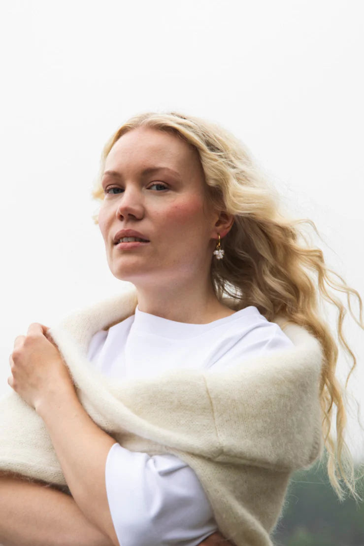 Sona Earrings - Pearl