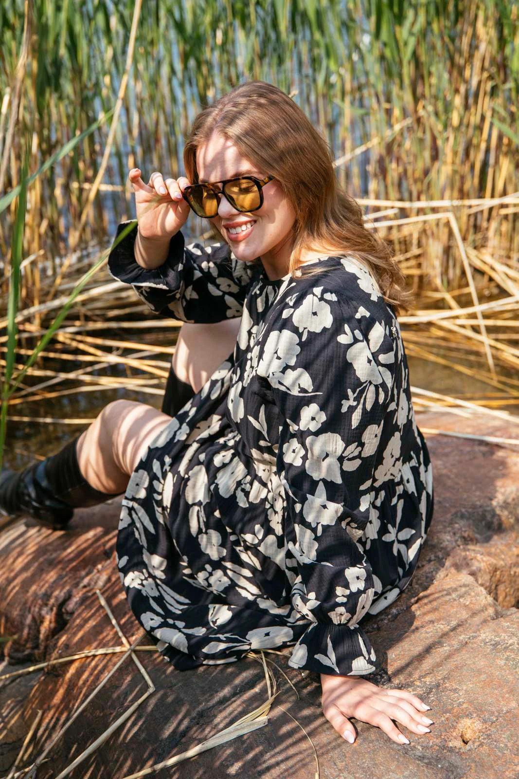 Flounce Dress - Windflower