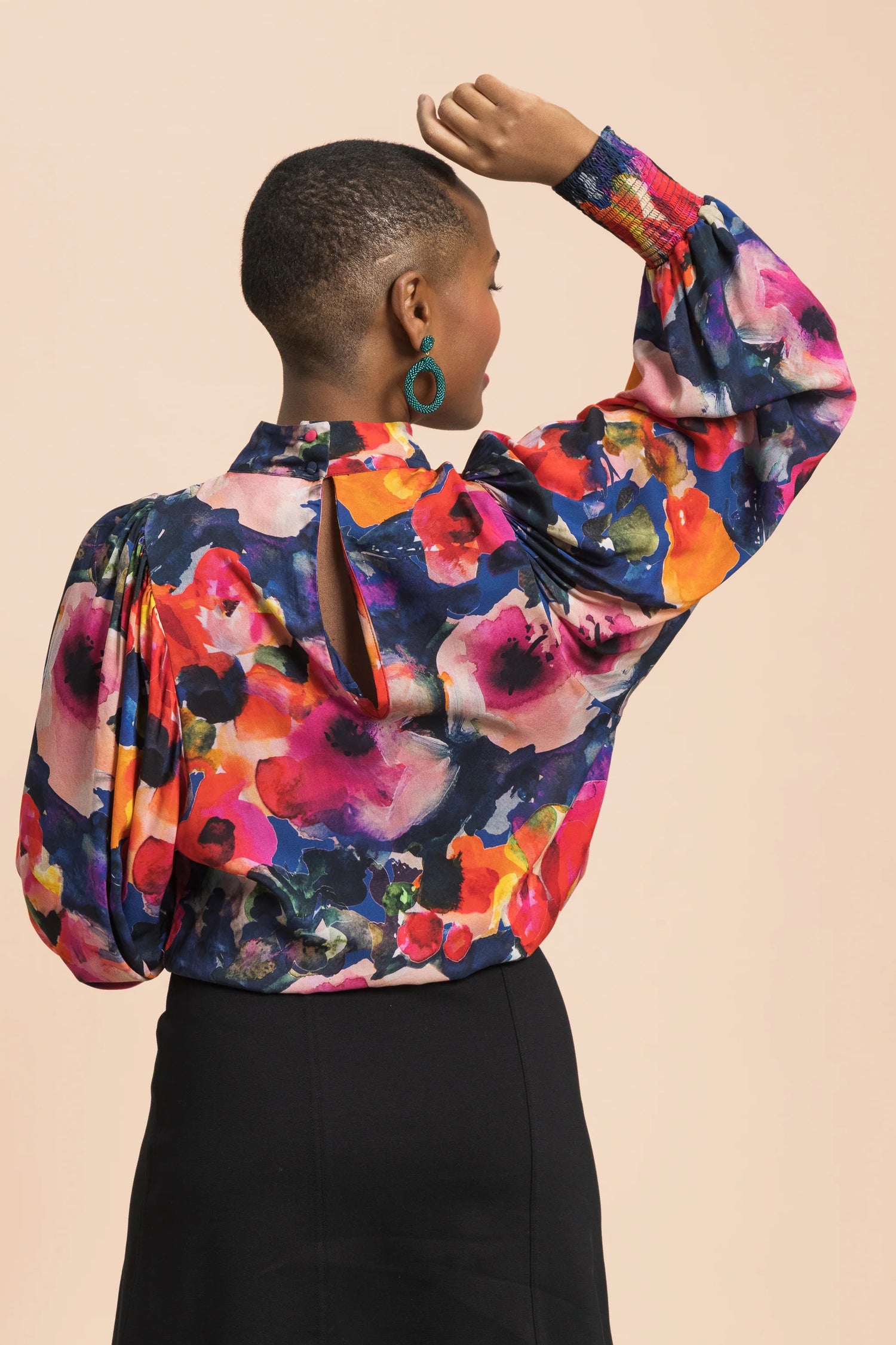 Puff Blouse - Wildflower