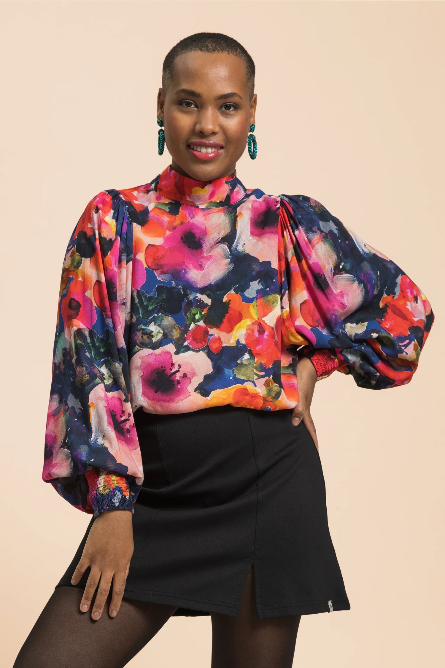 Puff Blouse - Wildflower