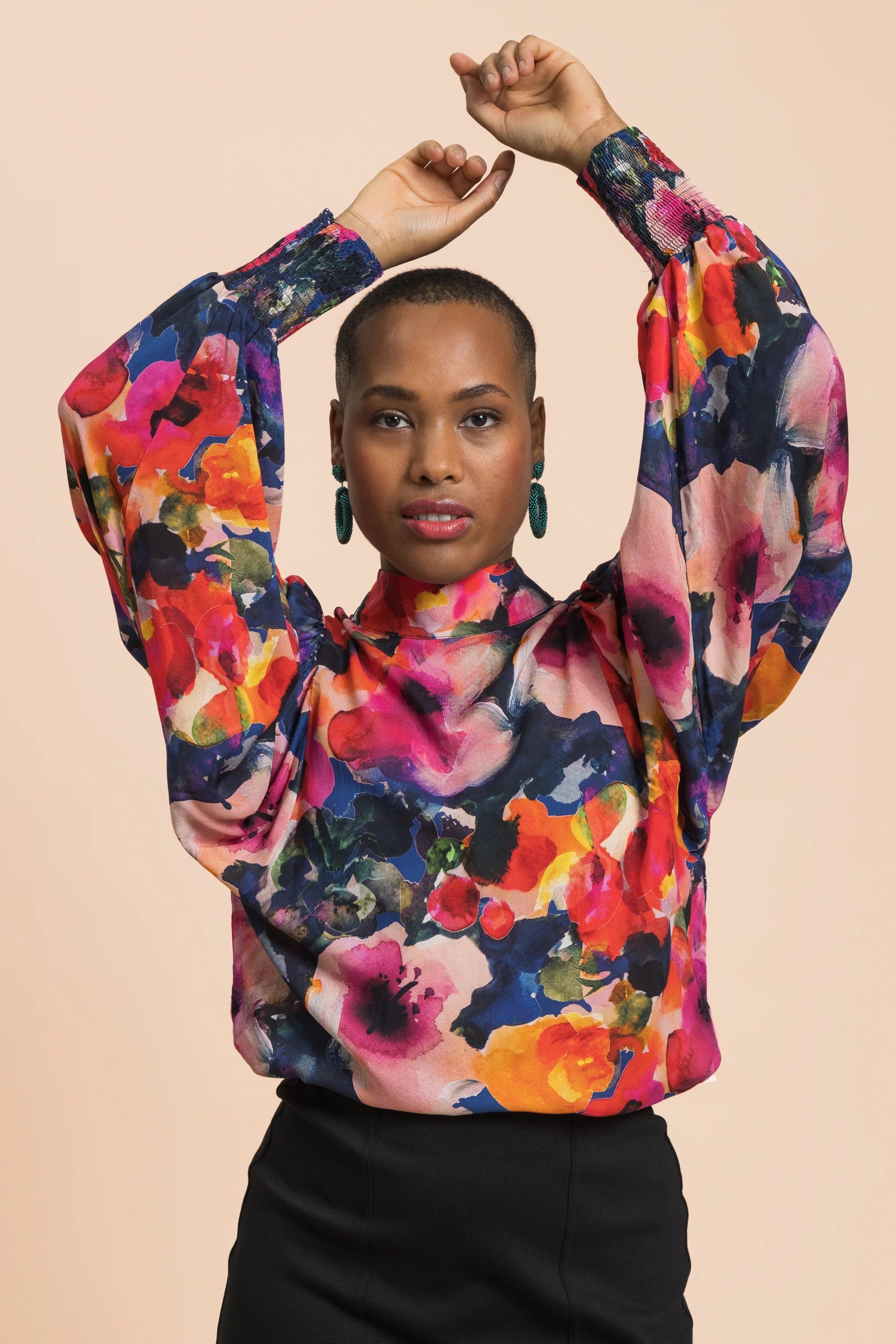 Puff Blouse - Wildflower