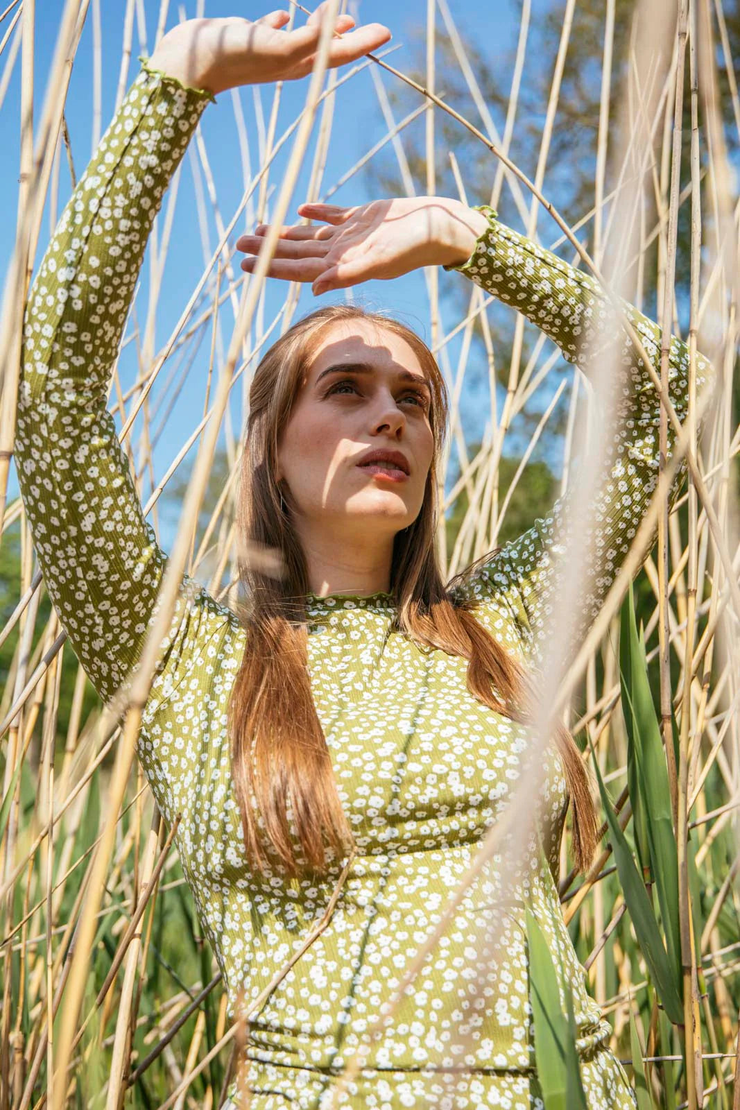 Rib Turtleneck - Flora Olive