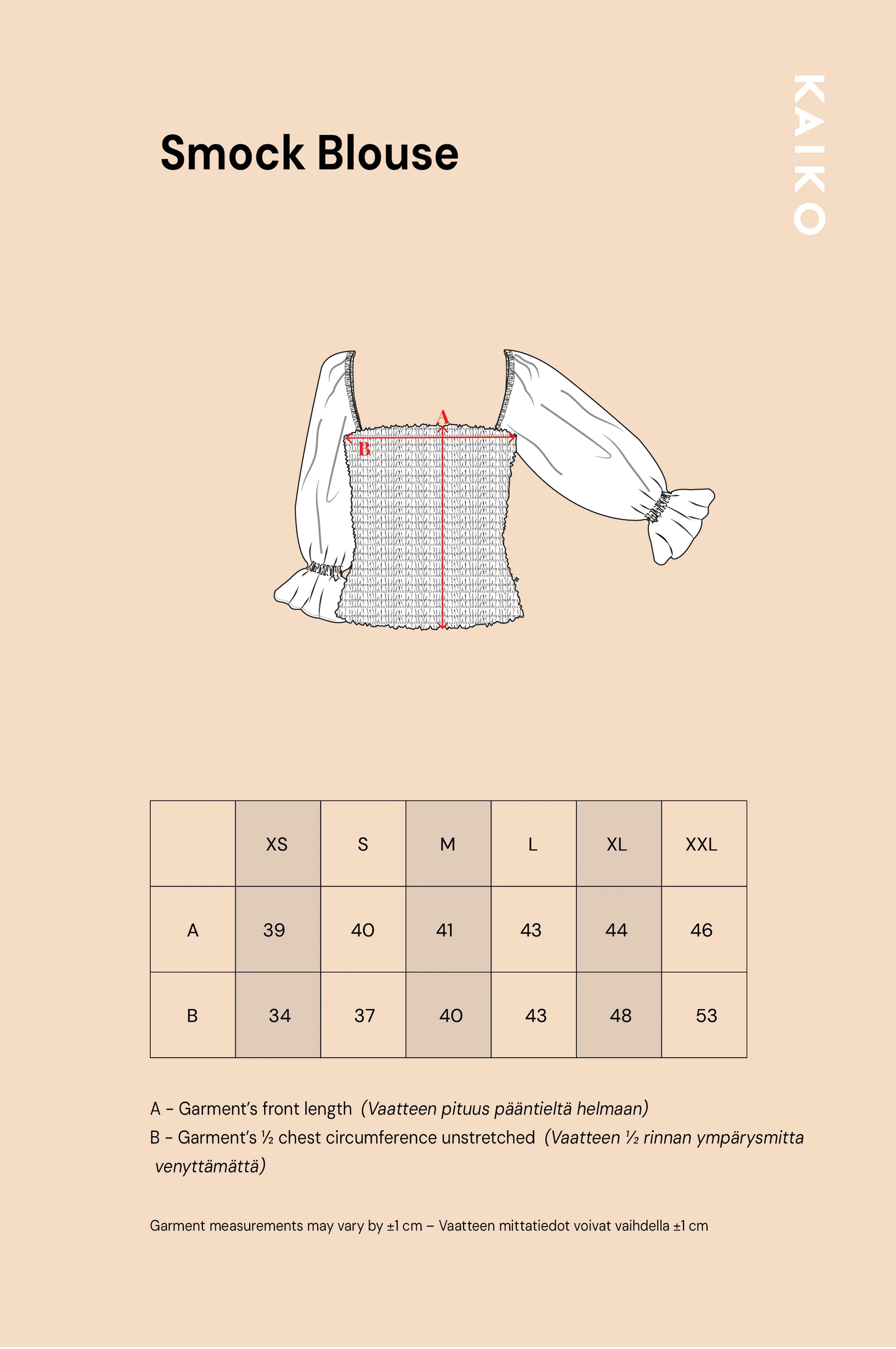 Smock Blouse - Daisy Sage