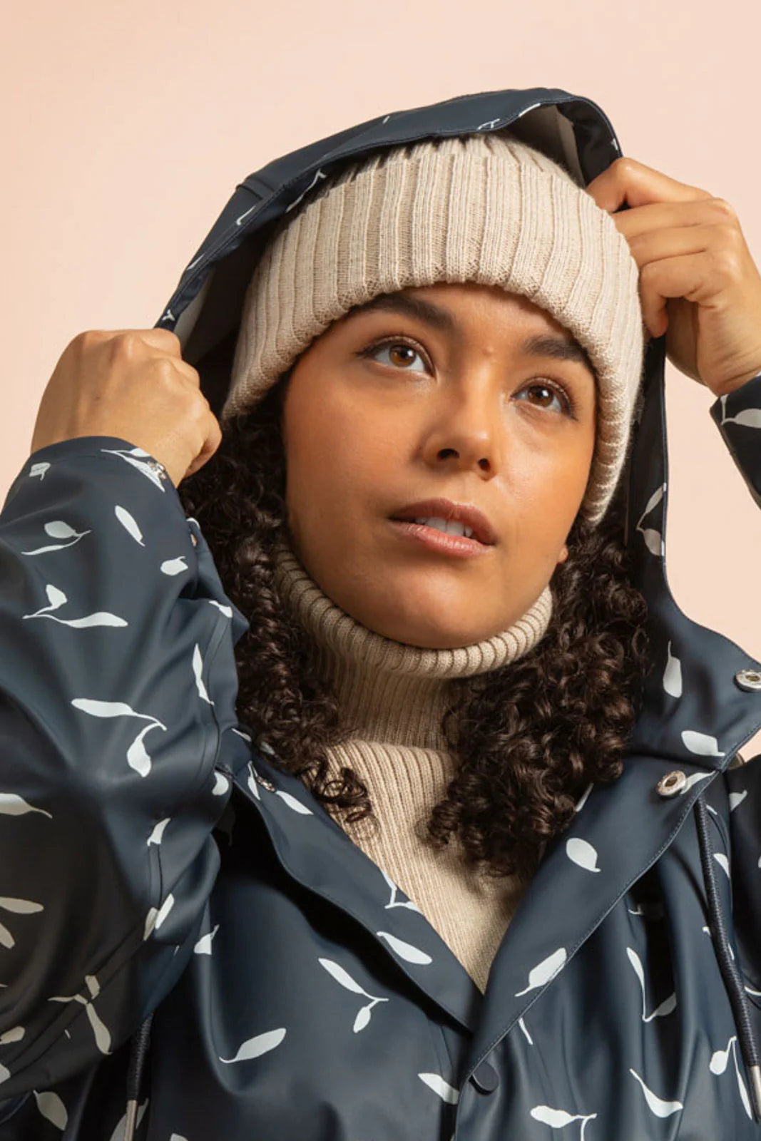 Rib Beanie - Light Sand