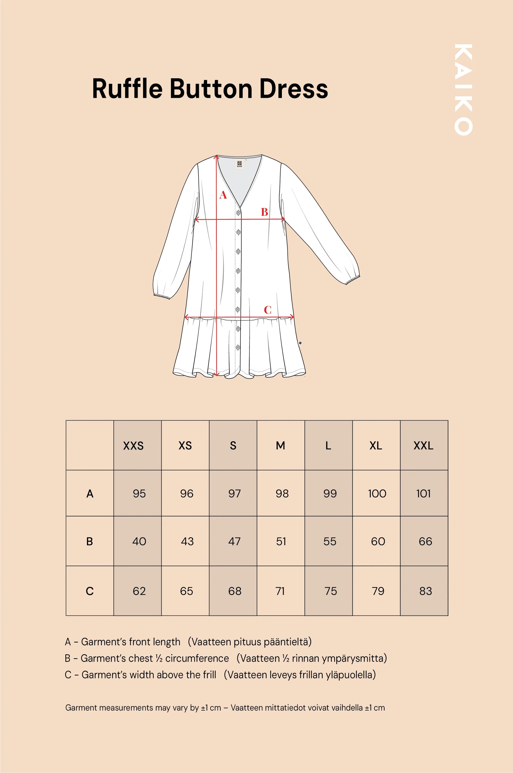 Ruffle Button Dress - Flora Olive