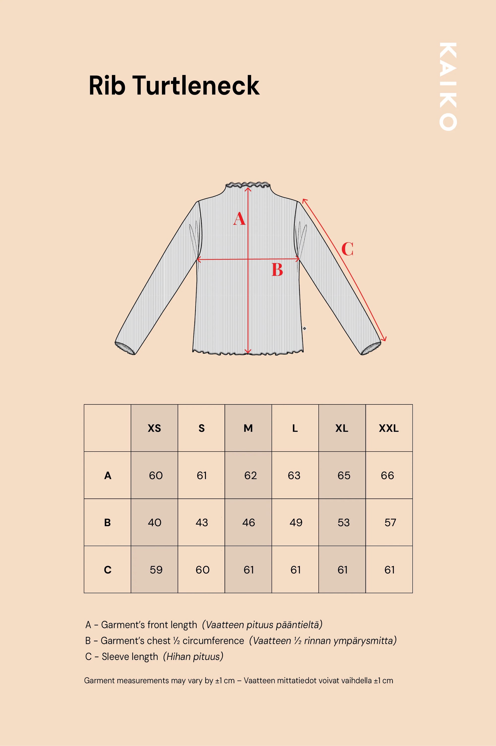 Rib Turtleneck - Flora Olive