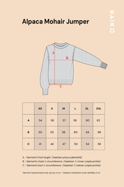 Alpaca Mohair Jumper - Dark Grey