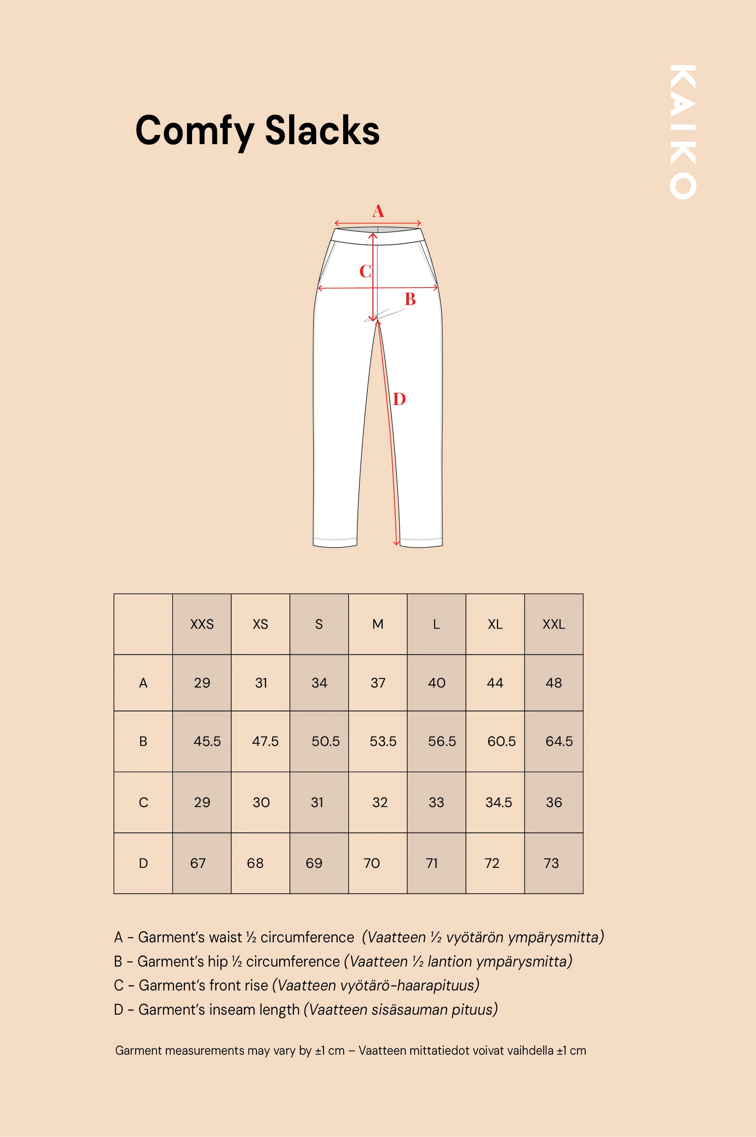 Comfy Slacks - Chocolate