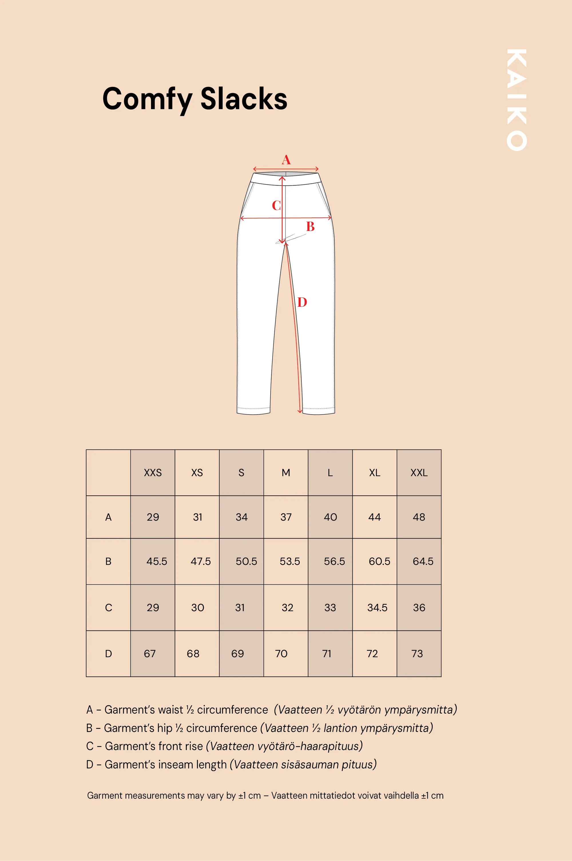 Comfy Slacks - Chocolate