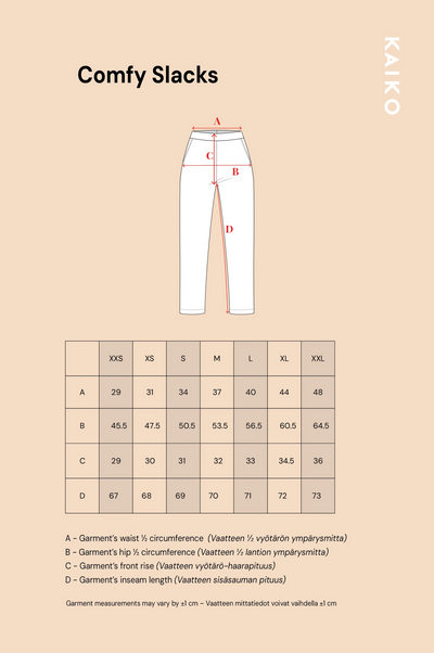 Comfy Slacks - Chocolate