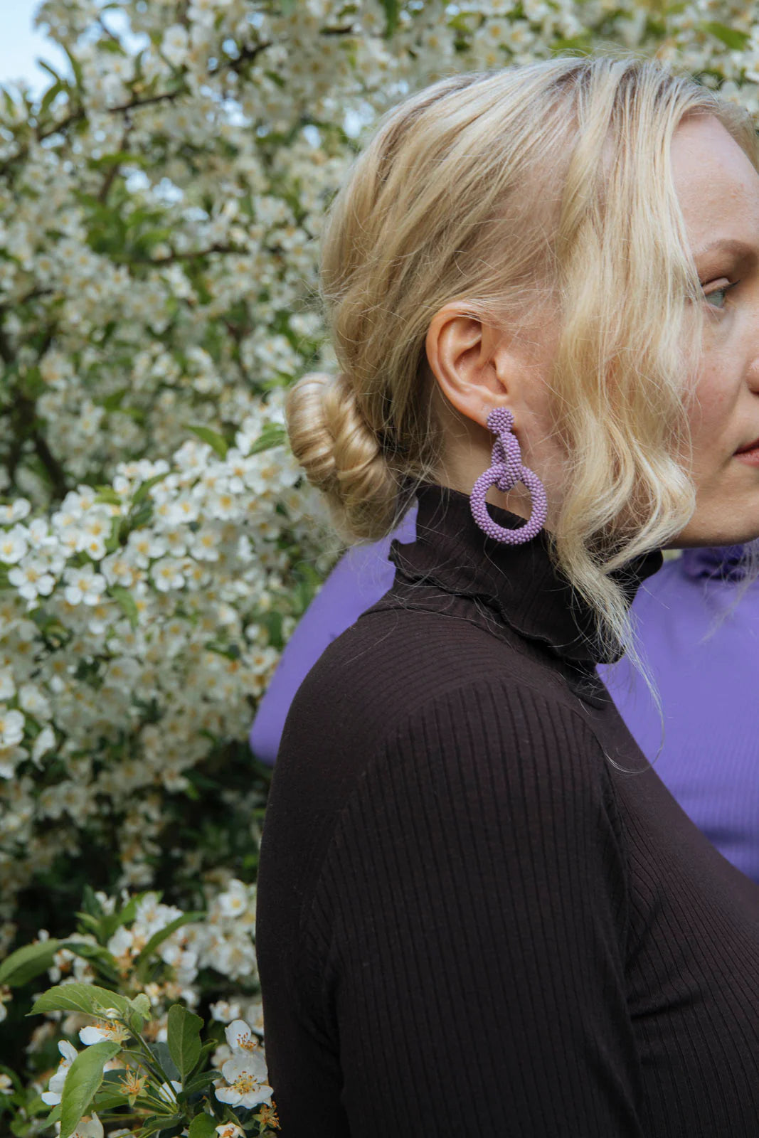 Rib Rollneck - Chocolate