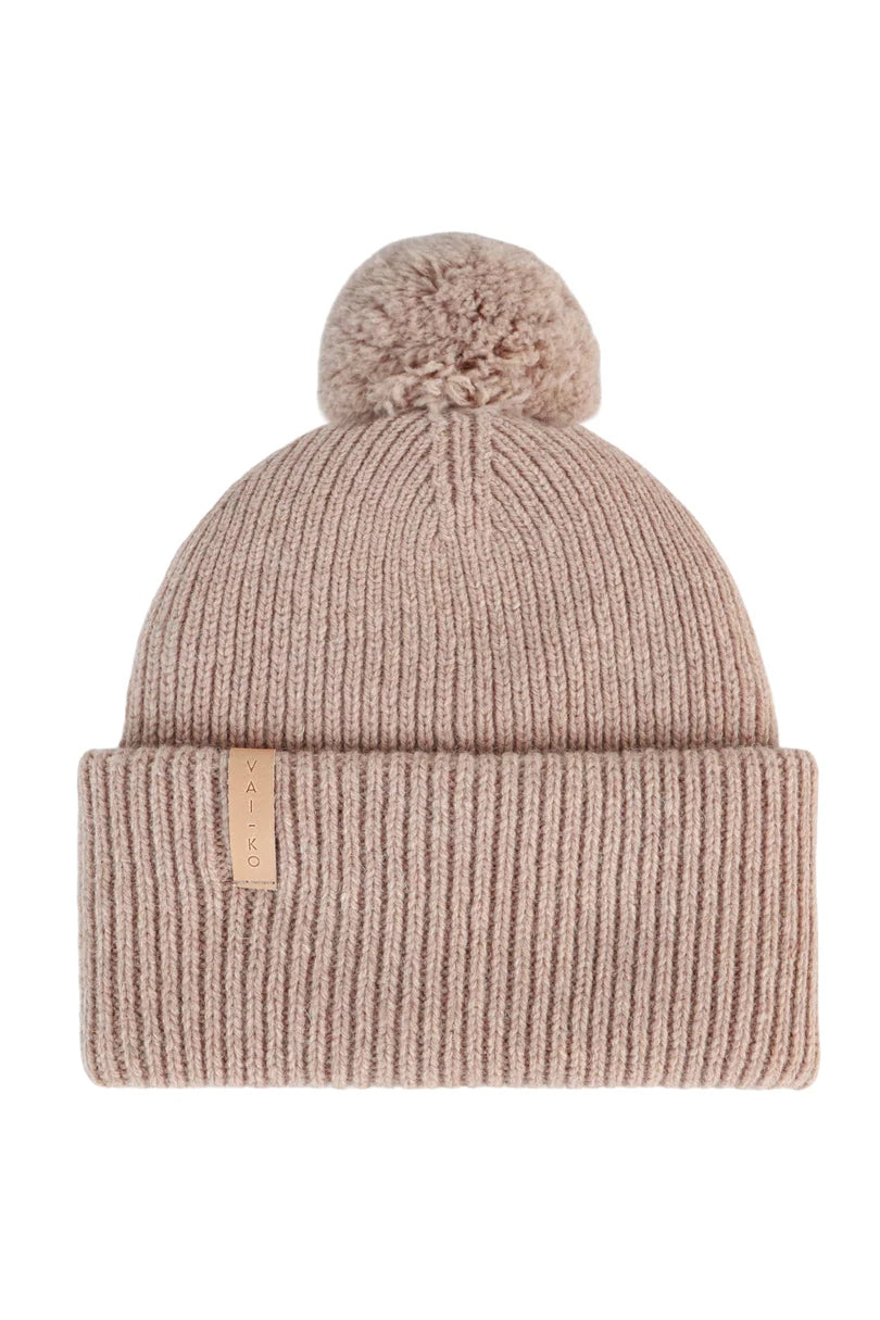 Kajo Beanie Pom - Beigemele