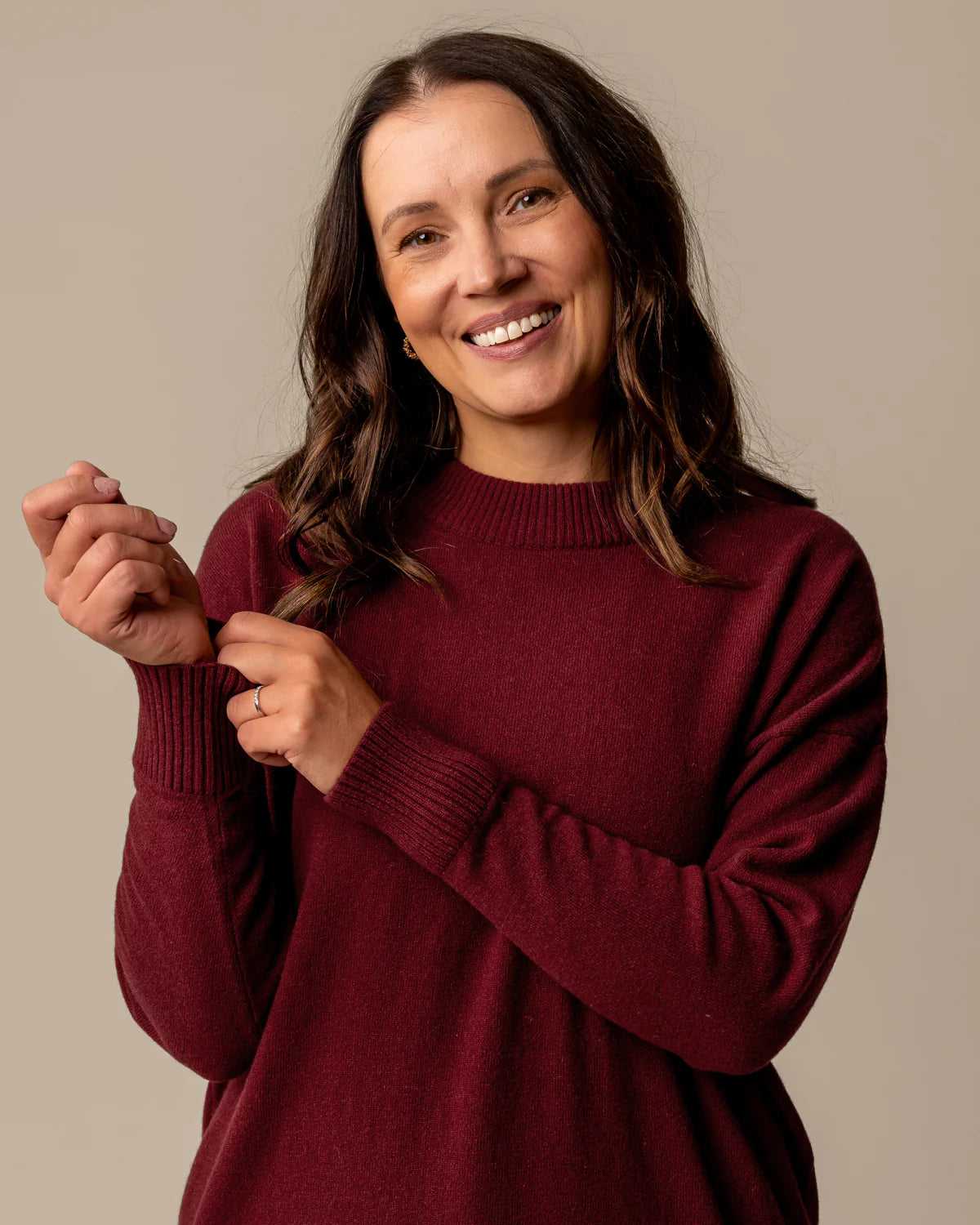 Kajo Neulemekko - Burgundy