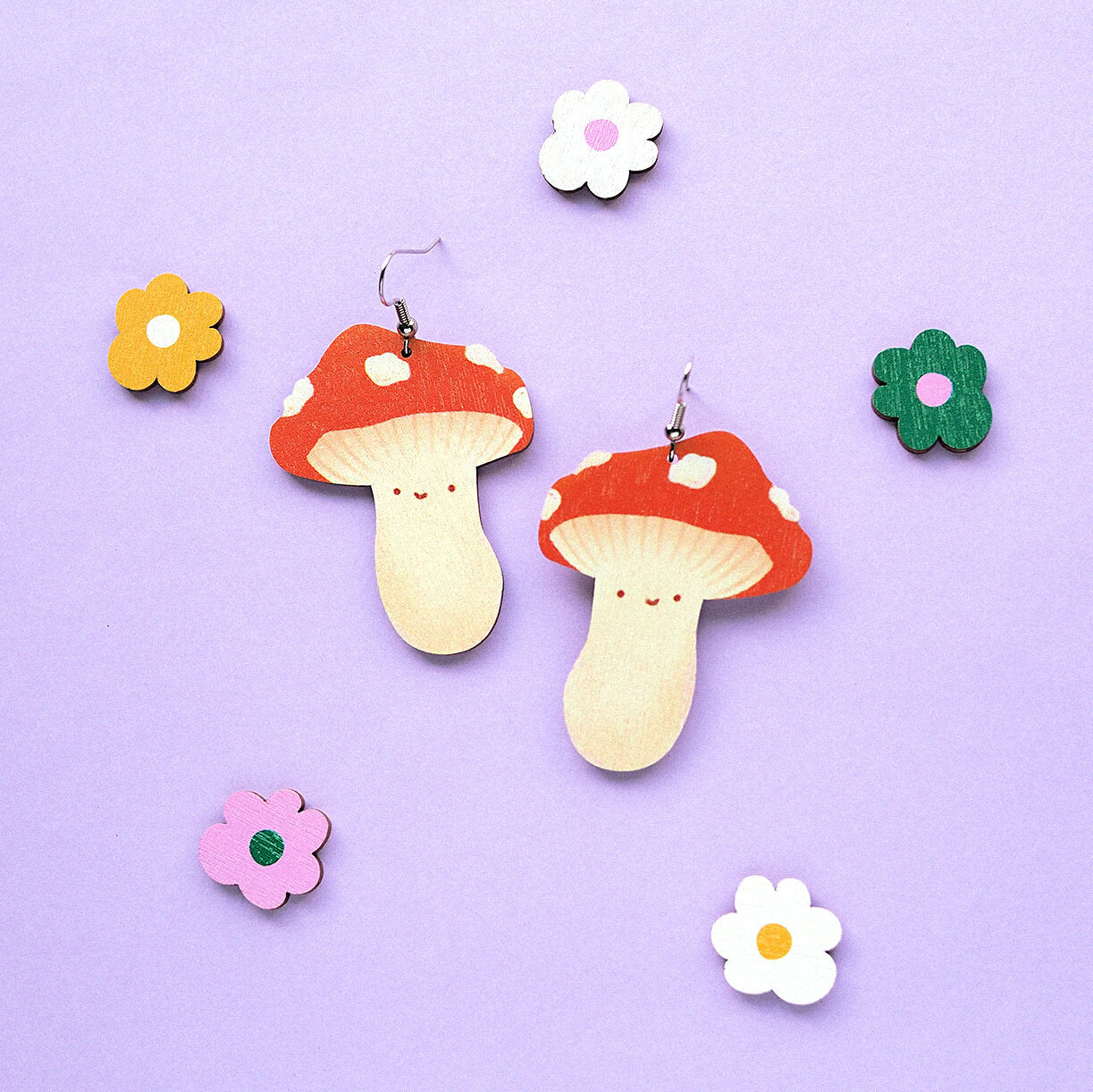 Sienikaveri - korvikset