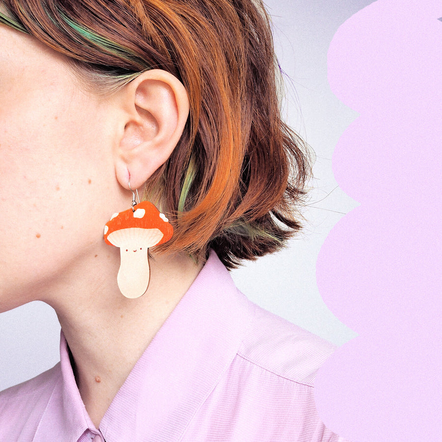 Sienikaveri - korvikset