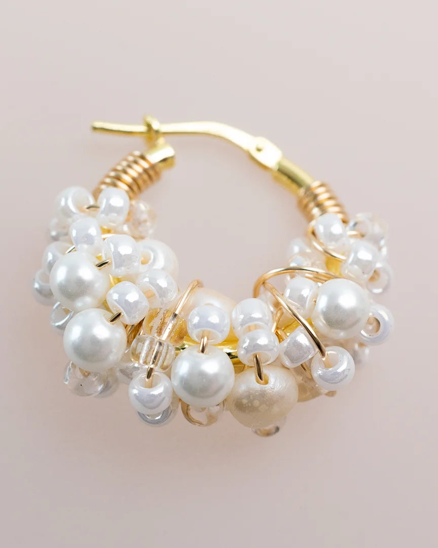 Kompo Mini Korvakorut - Kullattu Hopea