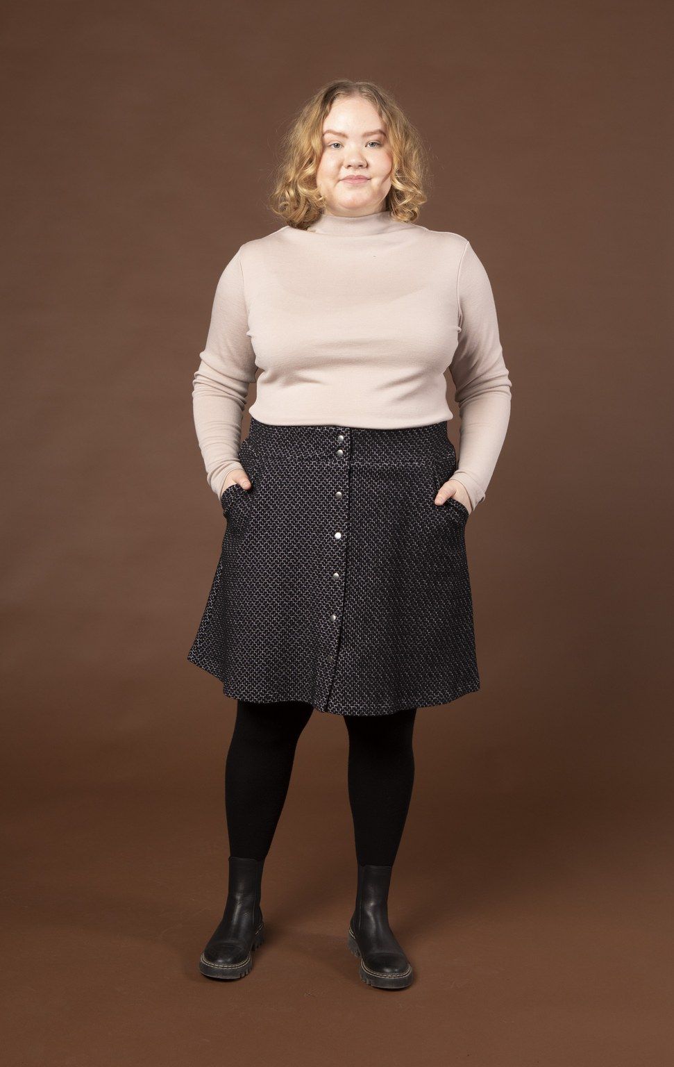 Nepparihame - Koria Musta-valkoinen